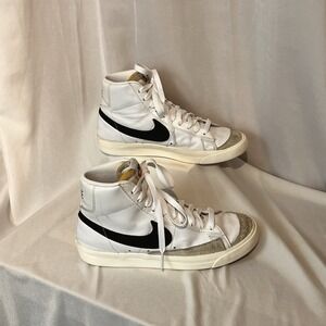 Vintage Nike Mens  Blazer Mid 77 High Top Sneakers‎ Adult Size 8